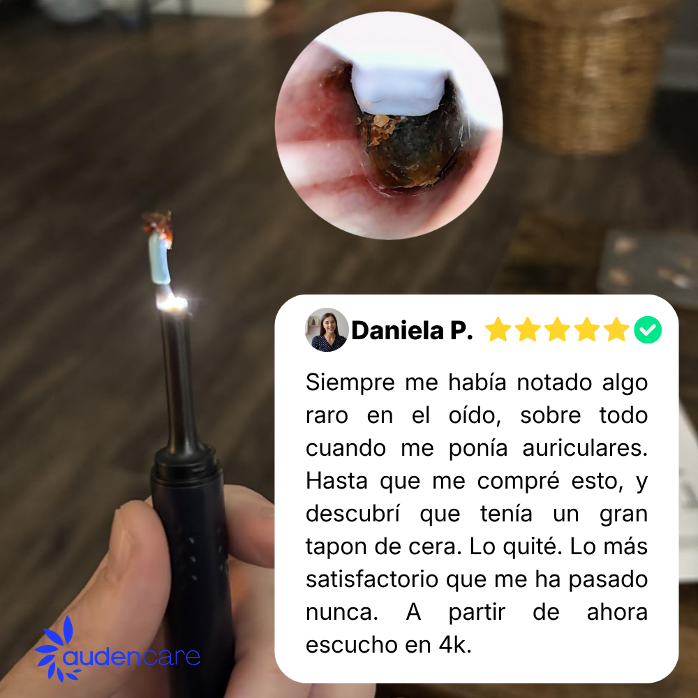 Auden One™ - Limpiador de Oídos con Cámara